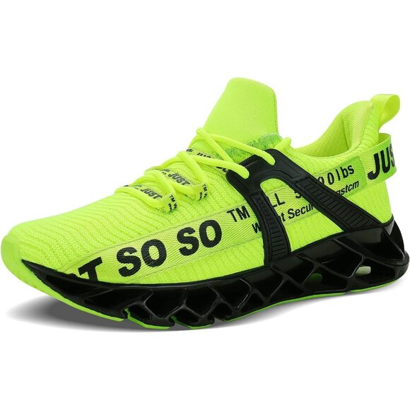 Women's Light Green Running Walking Tennis Athletic Sneakers Shoes - Picture 2 of 6